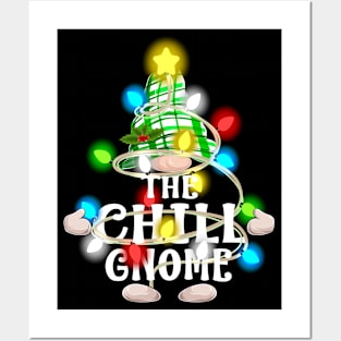 The Chill Gnome Christmas Matching Family Shirt Posters and Art